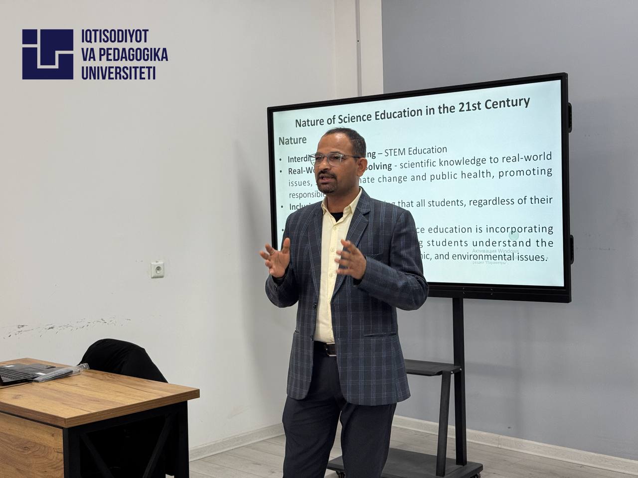 Professor Mohammad Suhail tomonidan Ilmiy seminat o’tkazildi.