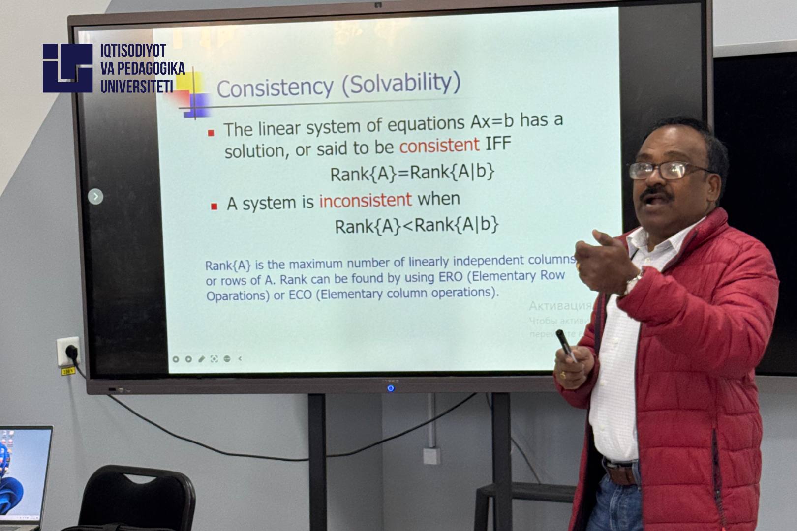 Xalqaro tajriba darsi!